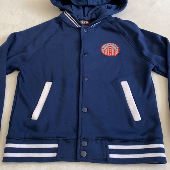 {NWT} Golden Gate National Parks Conservancy | GG Bridge Patch Bomber Jacket M - Picture 7 of 16